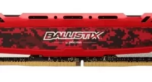 RAM Desktop Ballistix Sport LT Red 16GB DDR4-2400 UDIMM BLS16G4D240FSE